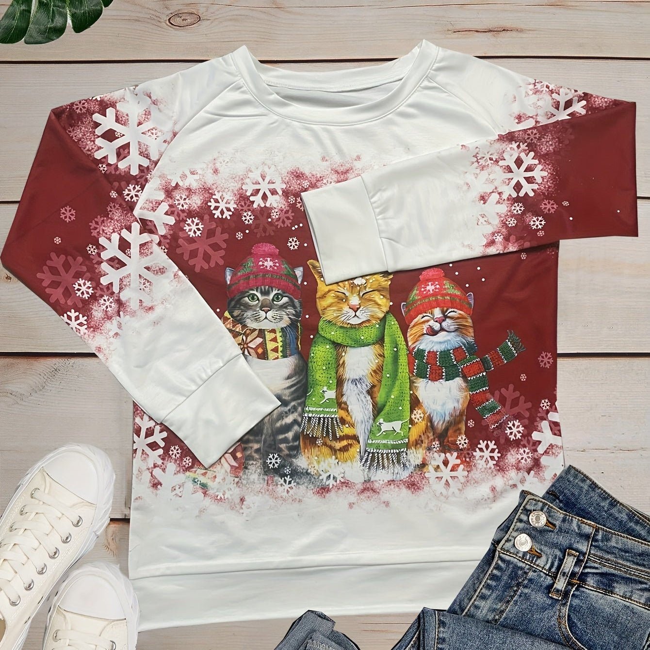 Freja – Damen Baumwoll - Sweatshirt - Pullover - Temala