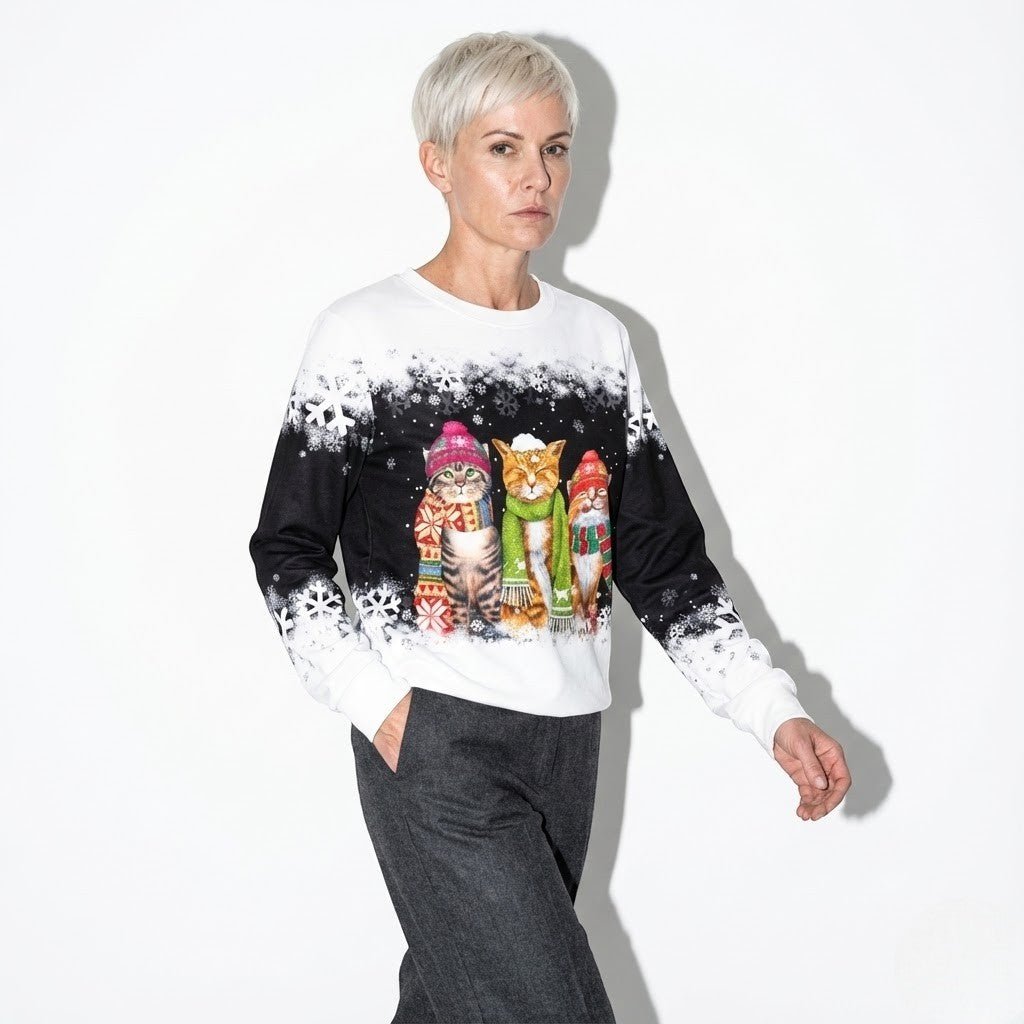 Freja – Damen Baumwoll - Sweatshirt - Pullover - Temala