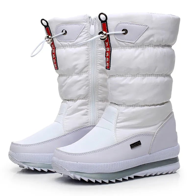 FrostFit - Wasserdichte rutschfeste Schneestiefel - Weiß - 36 - 