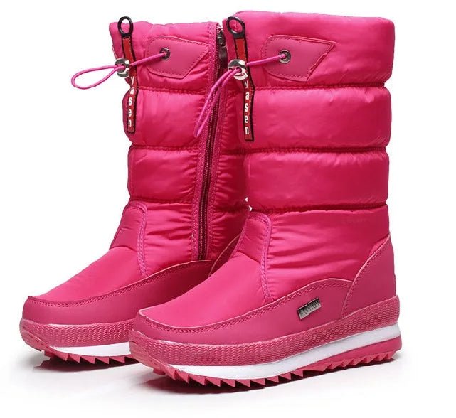 FrostFit - Wasserdichte rutschfeste Schneestiefel - Rosa - 36 - 