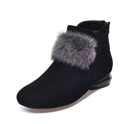 FrostFlare - Winter Damen Plüschstiefel - 35 - 