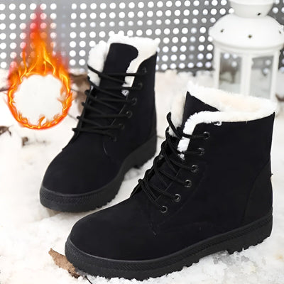 Frosto - Gemütliche und Robuste Winterstiefel - Schwarz - 35 - 