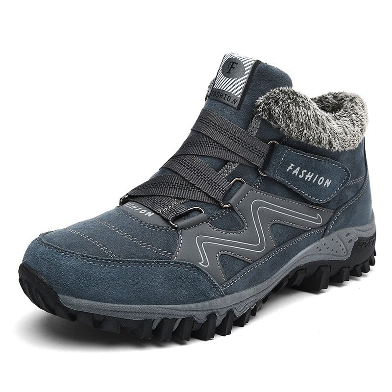 FrostoFit - Orthopedische Winter Schoenen - Blau/Grau - 35 - 