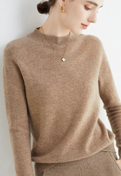 Gilda - Modischer Pullover - Khaki - XS - 