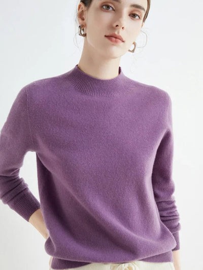 Gilda - Modischer Pullover - Lila - XS - 