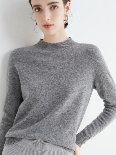 Gilda - Modischer Pullover - Grau - XS - 