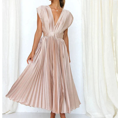 Hana - Sexy Maxi - Kleid - Rosa - S - 