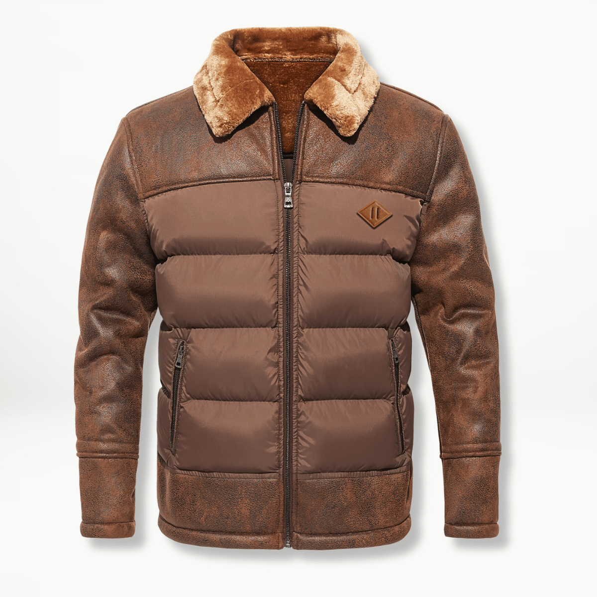 Harrison 2.0 - Winterjacke für Männer - Braun - S - 