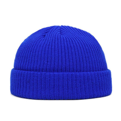 HatVibe - Unisex - Strickmütze - Blau - 