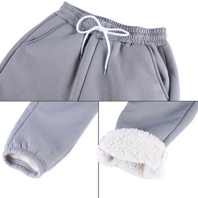 Hazel - Bequeme Fleece - Sweatpants - Gelb - S - 