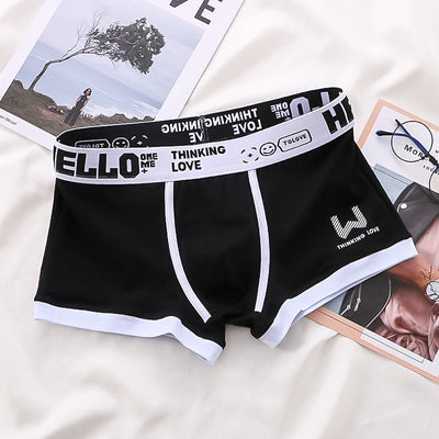 HELLO - Boxershorts (2+1 Gratis) - Schwarz - M - 