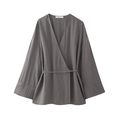 Hinari - Kimono - Set - Grau - XS - 