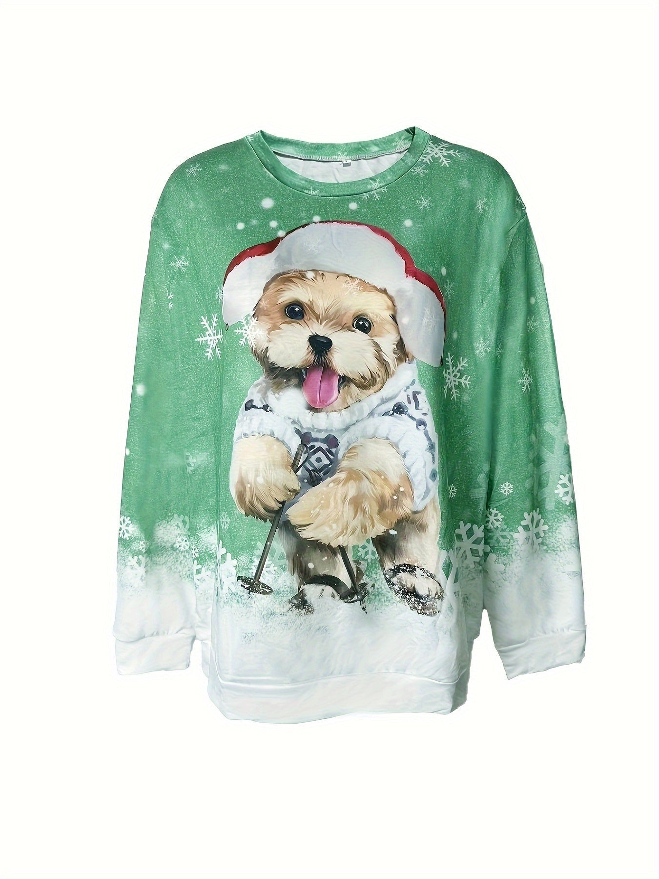 Holly - Niedlicher Merry Pup Pullover - Rosa - S - 