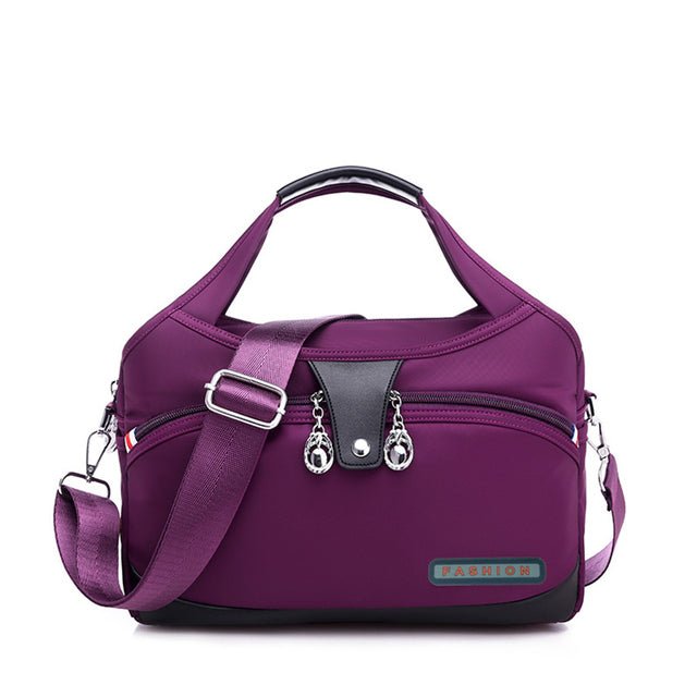 Holly - Stilvolle Diebstahlschutz Tasche - Lila - 