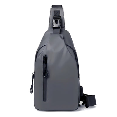 HydroSling 2.0 - Wasserdichte Brusttasche für Männer - Grau - 