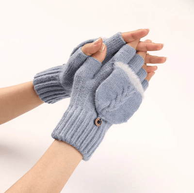 IceFit - Winter Umwandelbare Handschuhe - Blau - Einheitsgröße - 