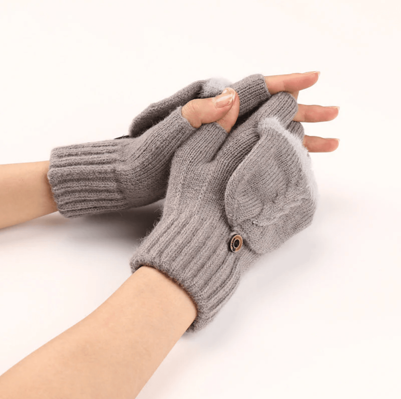 IceFit - Winter Umwandelbare Handschuhe - Grau - Einheitsgröße - 