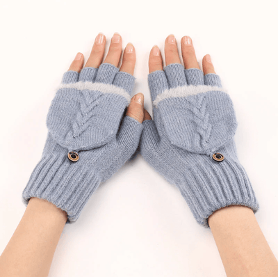 IceFit - Winter Umwandelbare Handschuhe - Blau - Einheitsgröße - 