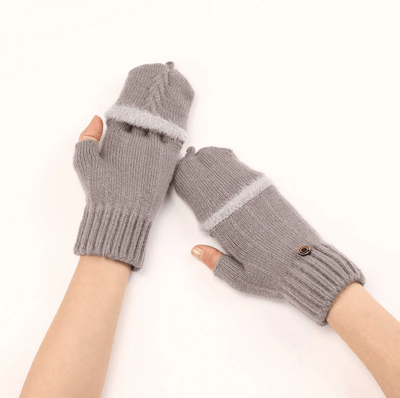 IceFit - Winter Umwandelbare Handschuhe - Grau - Einheitsgröße - 