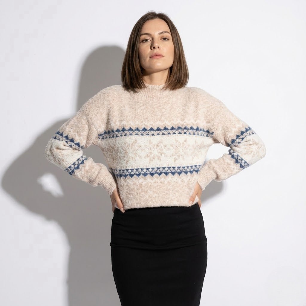Ingrid – Damen Wollpullover - Pullover - Temala