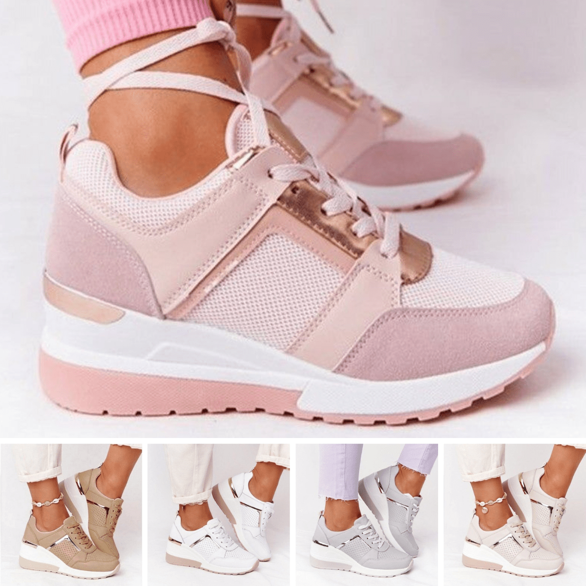 Jessica - Der ultimative Newcomer unter den orthopädischen Schuhen 2023 - Rosa - 35 - 