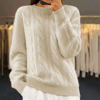 Jessica - Strickpullover - Beige - S - 