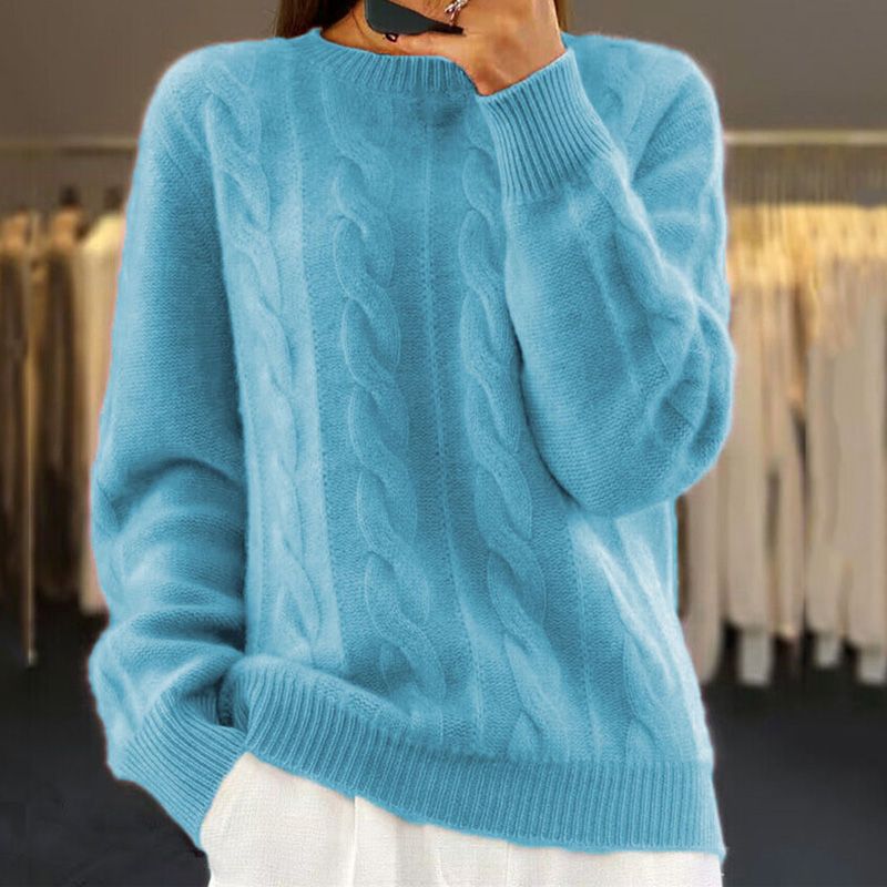 Jessica - Strickpullover - Blau - S - 