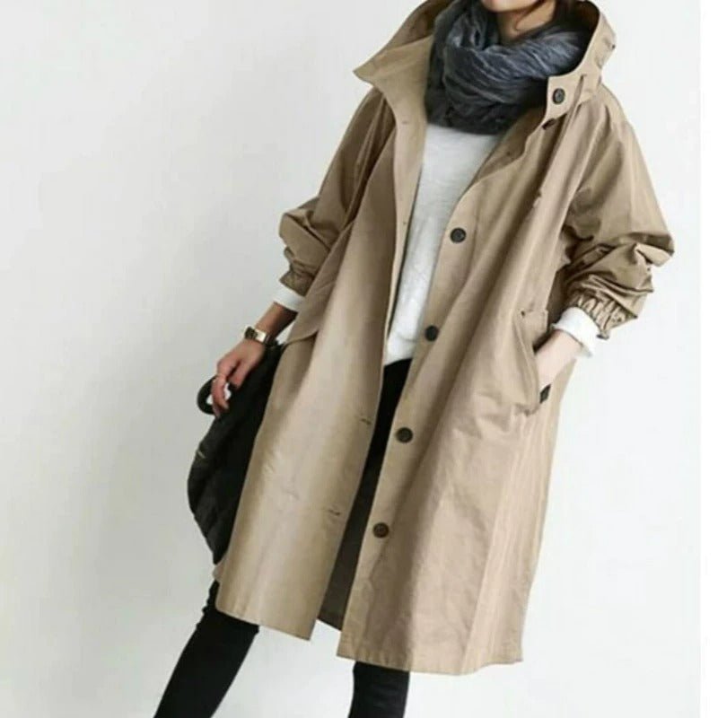 Laila - Wasserabweisender Trenchcoat - Braun - S - 