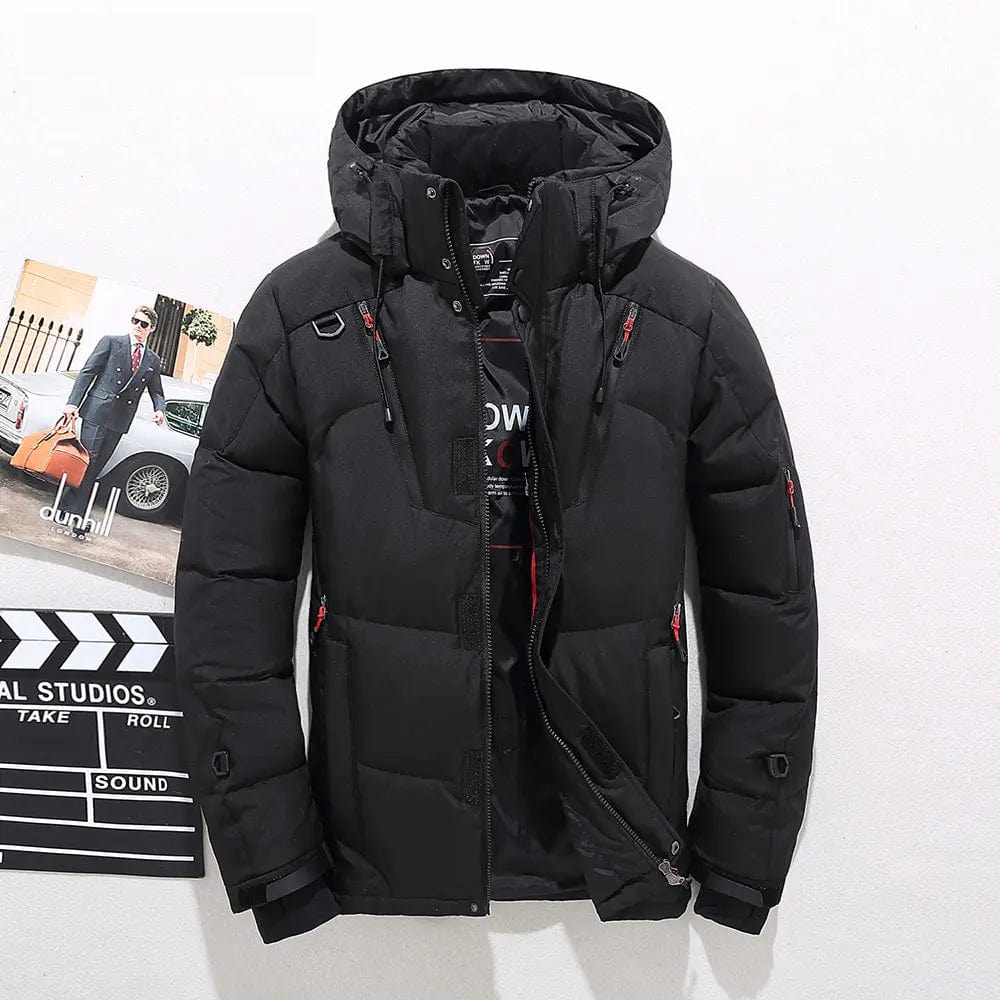 Leon - Gemütliche Steppjacke - Schwarz - S - 