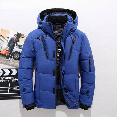 Leon - Gemütliche Steppjacke - Blau - S - 