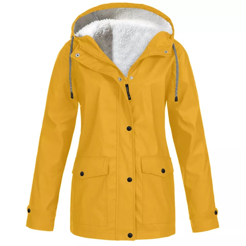 Lilli - Wetterfeste Regenjacke - Gelb - S - 