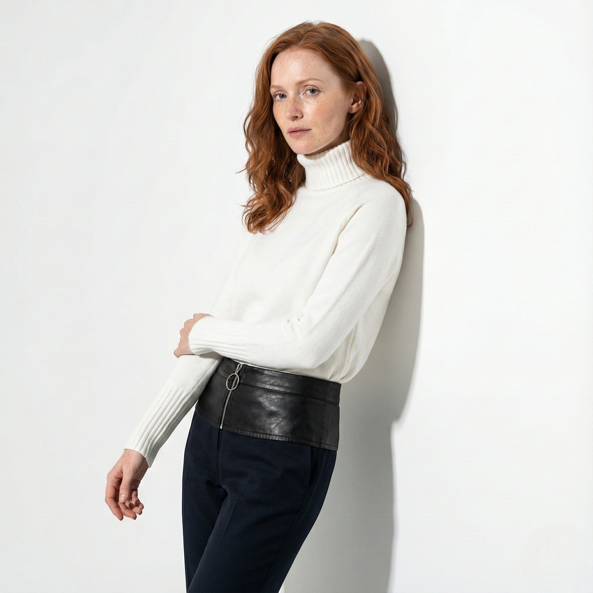 Lina – Damen Baumwolle Rollkragenpullover mit weichem Griff - Pullover - Temala