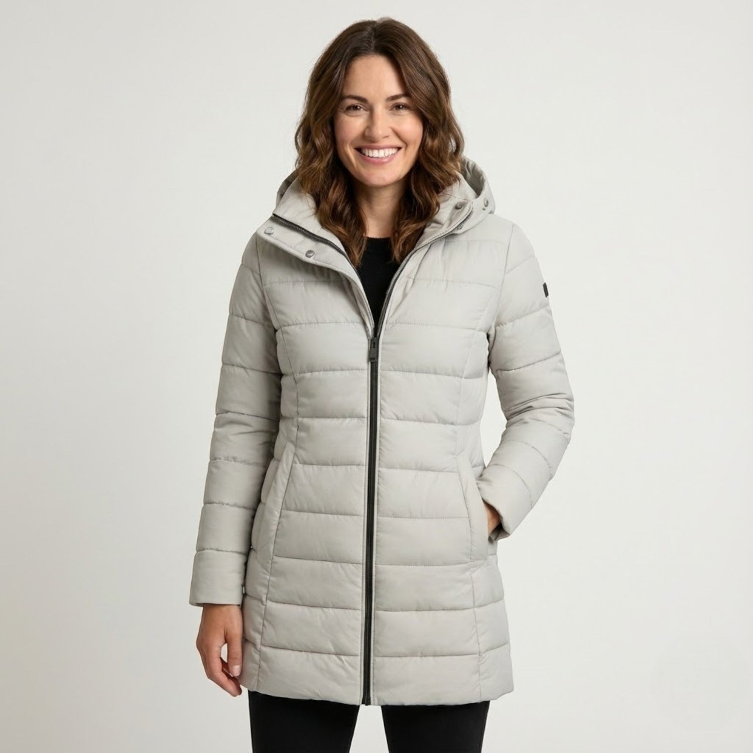 Liora – Damen Puffer Steppmantel aus Baumwolle - Pufferjacke - Temala