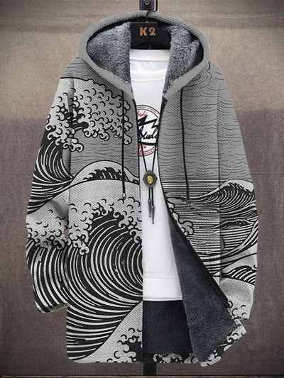 LUMA | Luxuriöser Kunst - inspirierter Hoodie - Grey - S - 