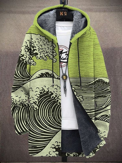 LUMA | Luxuriöser Kunst - inspirierter Hoodie - Green - S - 