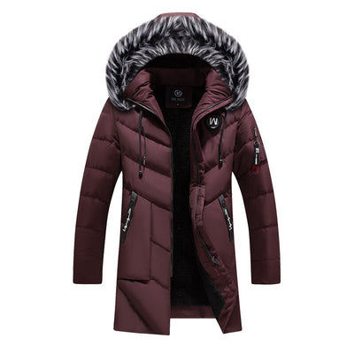 Lyka Jacke - Stilvolle Warme Winterjacke - Rot - M - 