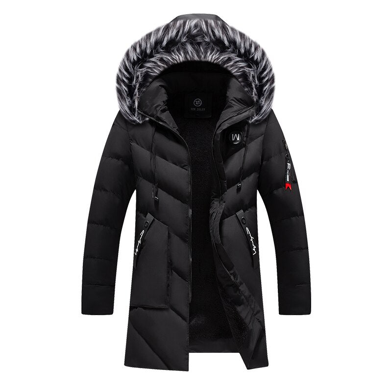 Lyka Jacke - Stilvolle Warme Winterjacke - Schwarz - M - 