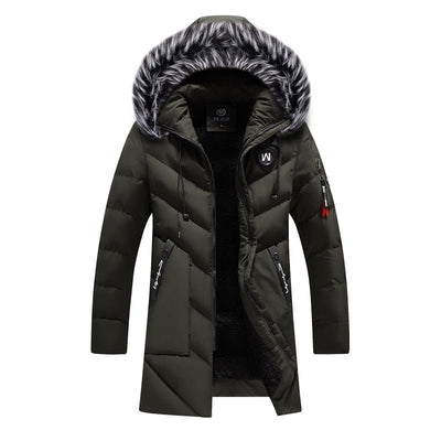 Lyka Jacke - Stilvolle Warme Winterjacke - Grün - M - 