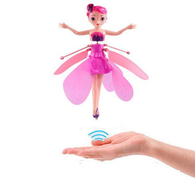 MagicFairy - Fliegende Fee Prinzessin Puppe - Rosa - 