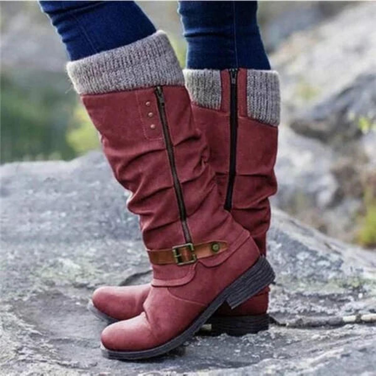 Mara – Orthopädische Stiefel mit rutschfester Gummisohle - Stiefel - Temala