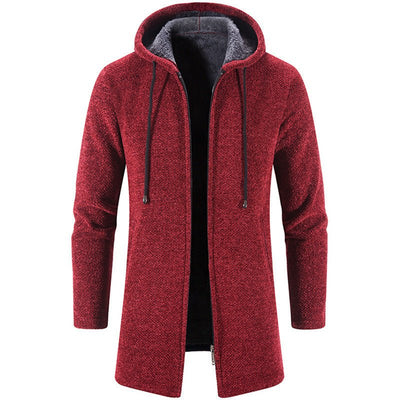 Mattias - Gemütliche Jacke für Herren - Rot - XS - 