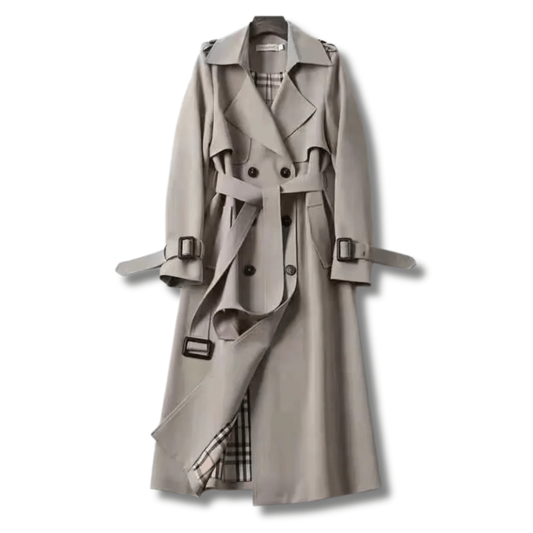 Mirabelle - Eleganter Trenchcoat - Beige - S - 