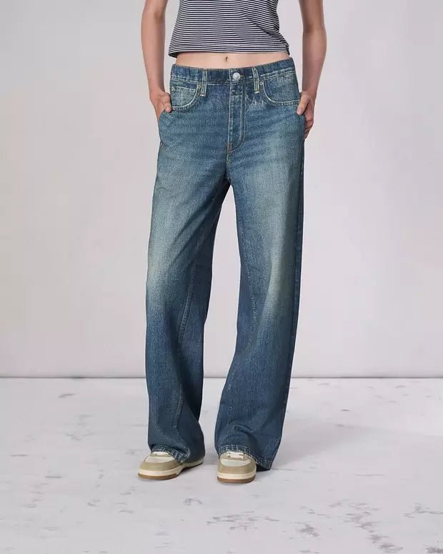 Naomi - Bequeme Jeans - Dunkelblau - XS - 