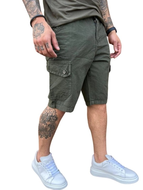 Nico - Klassische Cargo Shorts mit Taschen - Shorts - Temala