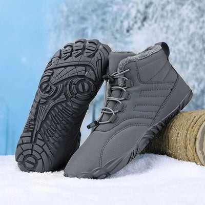 OrthoFeet - Orthopädische Plüsch - Winterschuhe - Grau - 36 - 