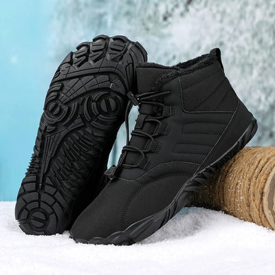 OrthoFeet - Orthopädische Plüsch - Winterschuhe - Schwarz - 36 - 