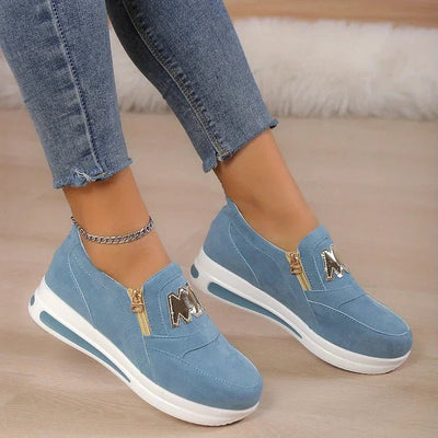 OrthoKicks - Orthopädische Schuhe für Frauen - Blau - 35 - 