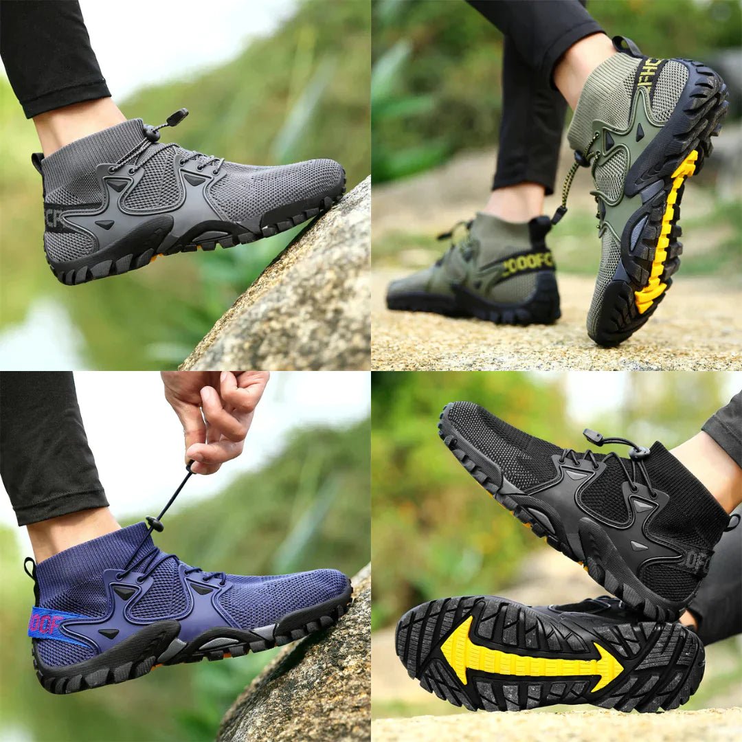 Outland 2.0 - Atmungsaktive Outdoor - Schuhe für Männer - Blau - 36 - 