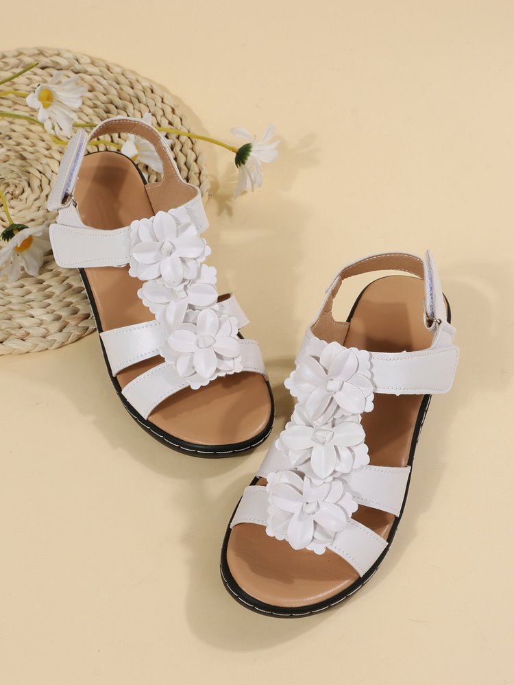 RetroBloom - Orthopädische Sommersandalen - Gelb - 35 - 