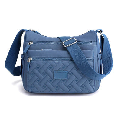 Sammie - Klassische Schultertasche - Blau - 